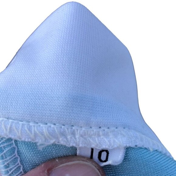 Tennis Star Vintage 70s Women's 3 Piece Crop Top Wide Leg Pants Beachwear Set - Picture 13 of 16